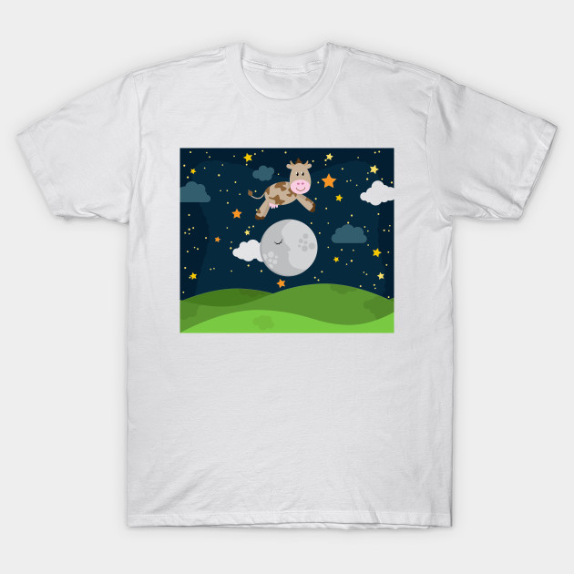 Landscape With Cow Jumping Over Moon